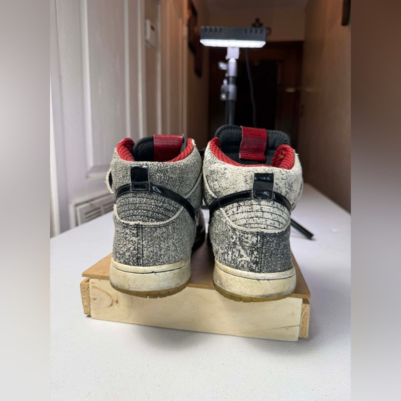 Nike Dunk High Premium SB Salt Stain 2014 - Size 9 - 313171 024 - Picture 11 of 16